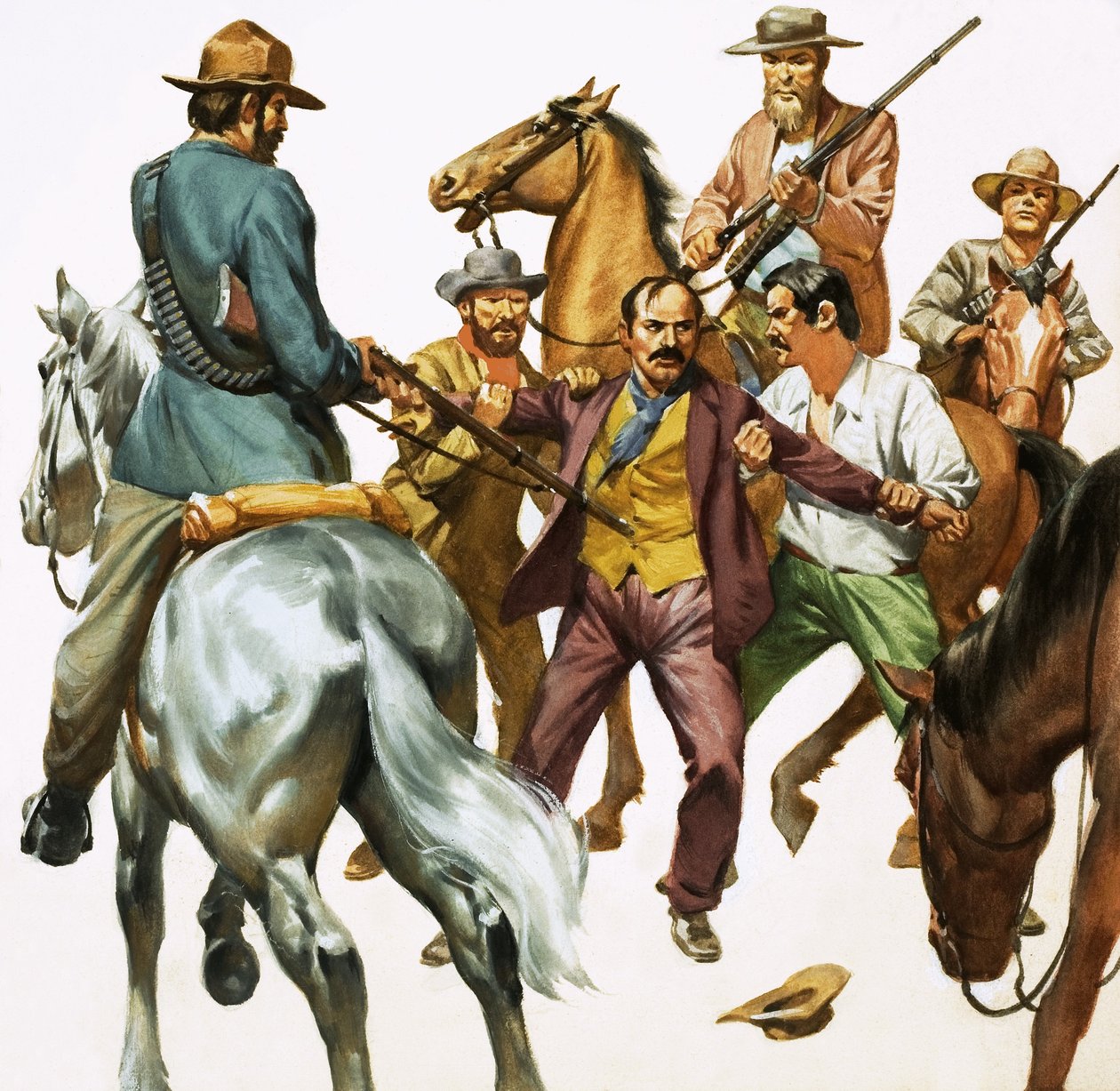 O Capitão Jameson está a ser preso de James Edwin McConnell