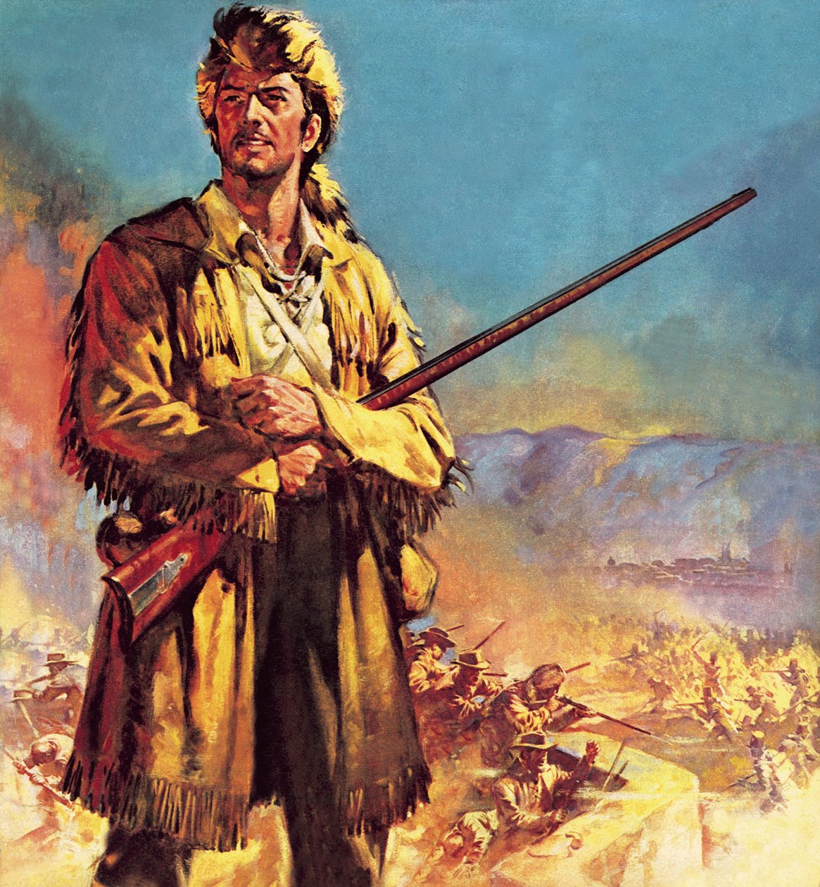 Davy Crockett: Herói do Álamo de James Edwin McConnell