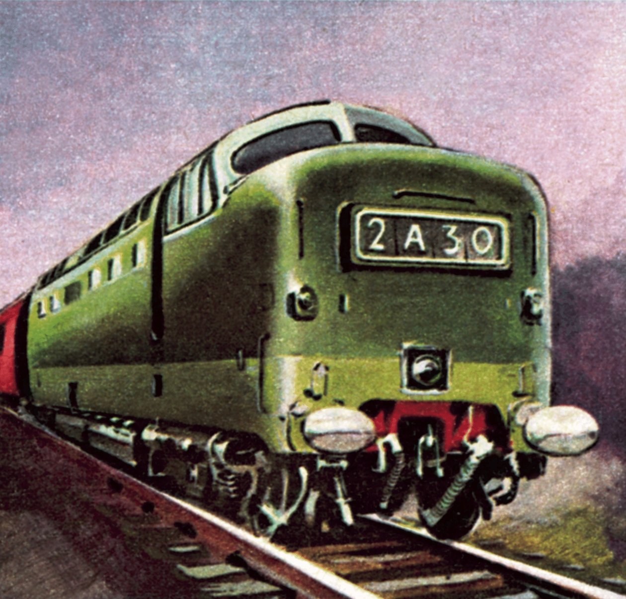 Locomotiva a diesel de James Edwin McConnell