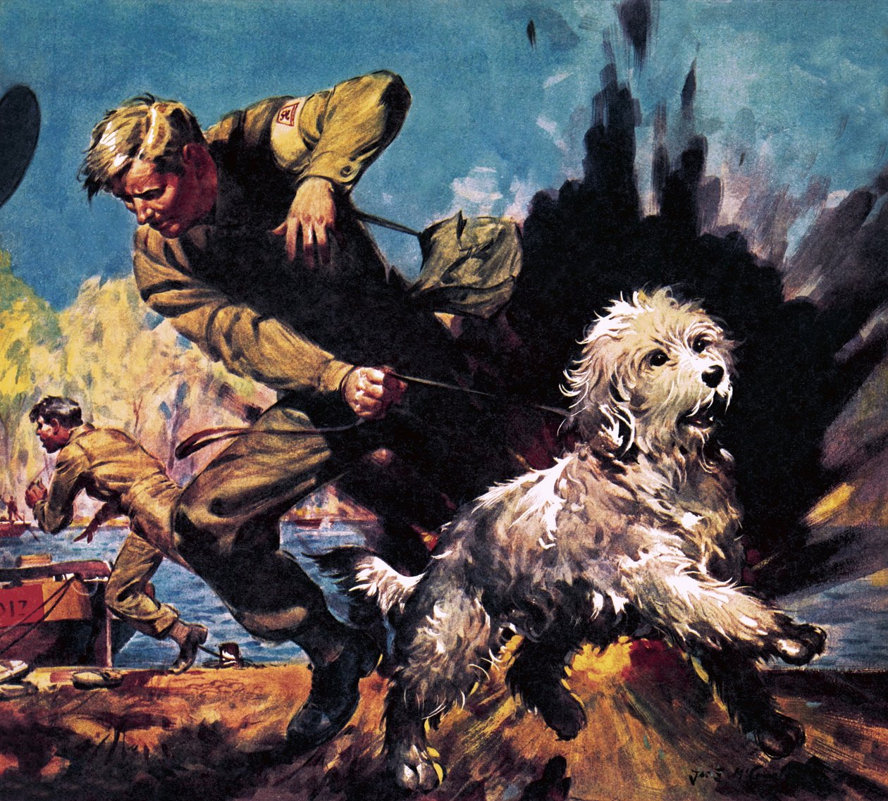 Ricky, Cão de Guerra de James Edwin McConnell