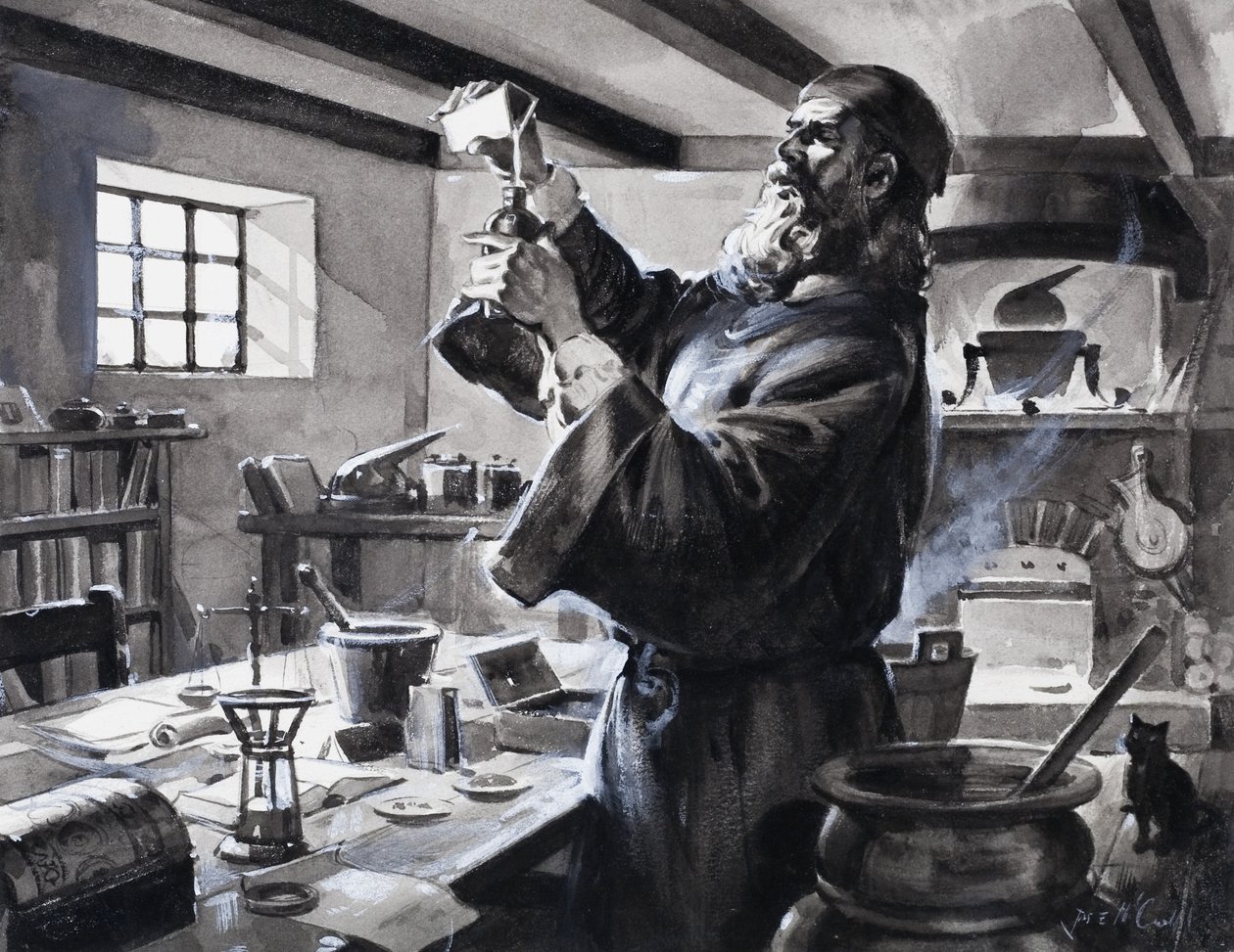 Roger Bacon, o inventor da pólvora de James Edwin McConnell