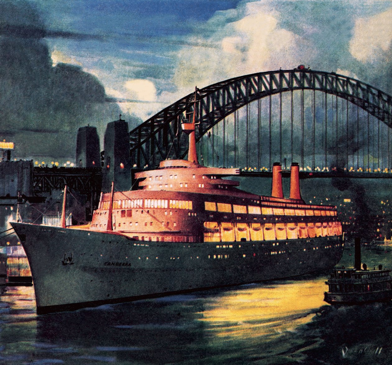SS Camberra de James Edwin McConnell