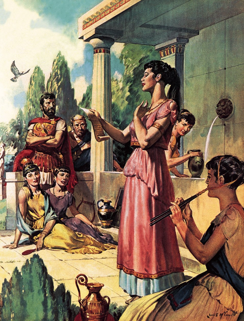 Safo - Mulher Poeta Suprema de James Edwin McConnell