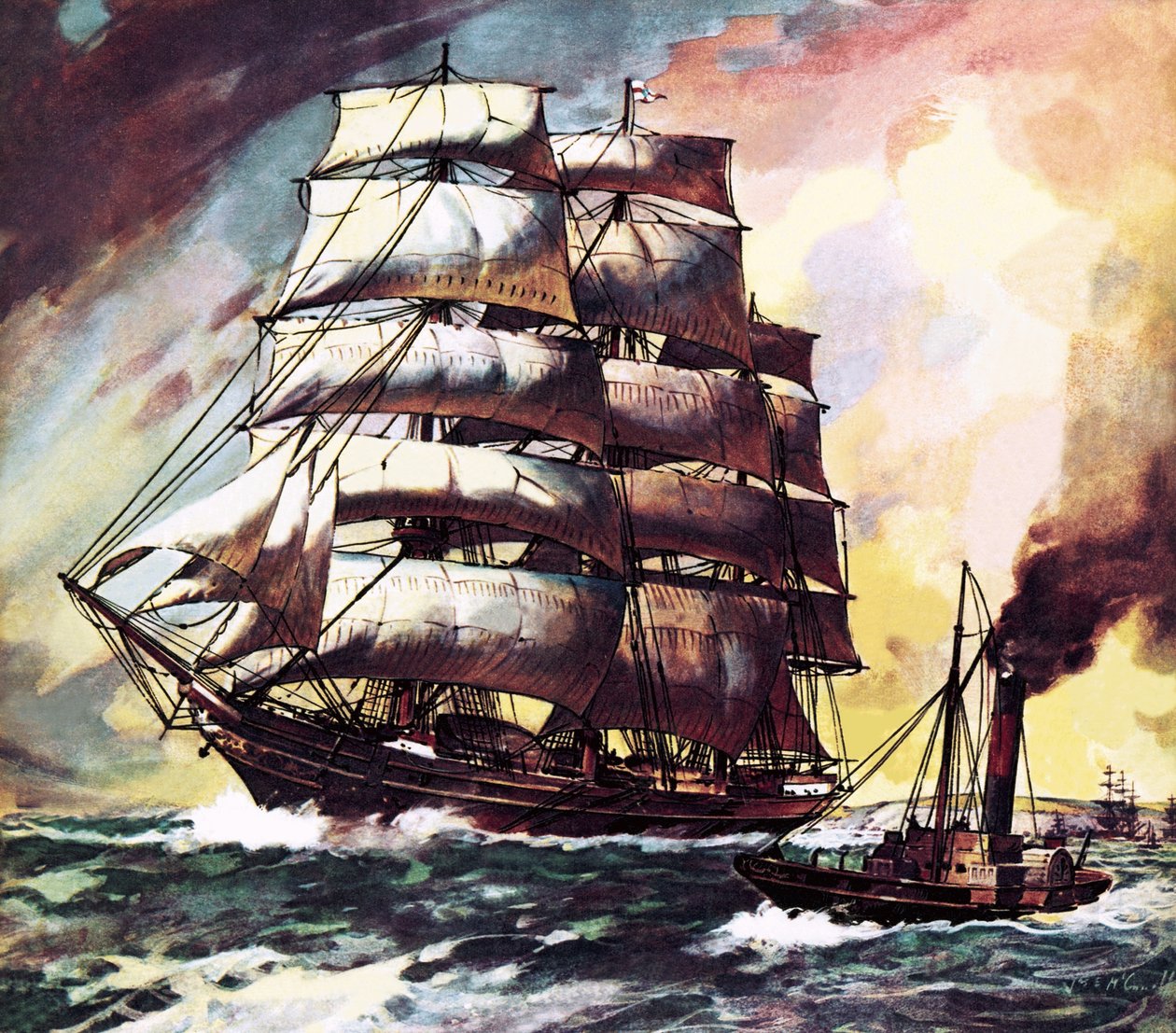 O Cutty Sark de James Edwin McConnell