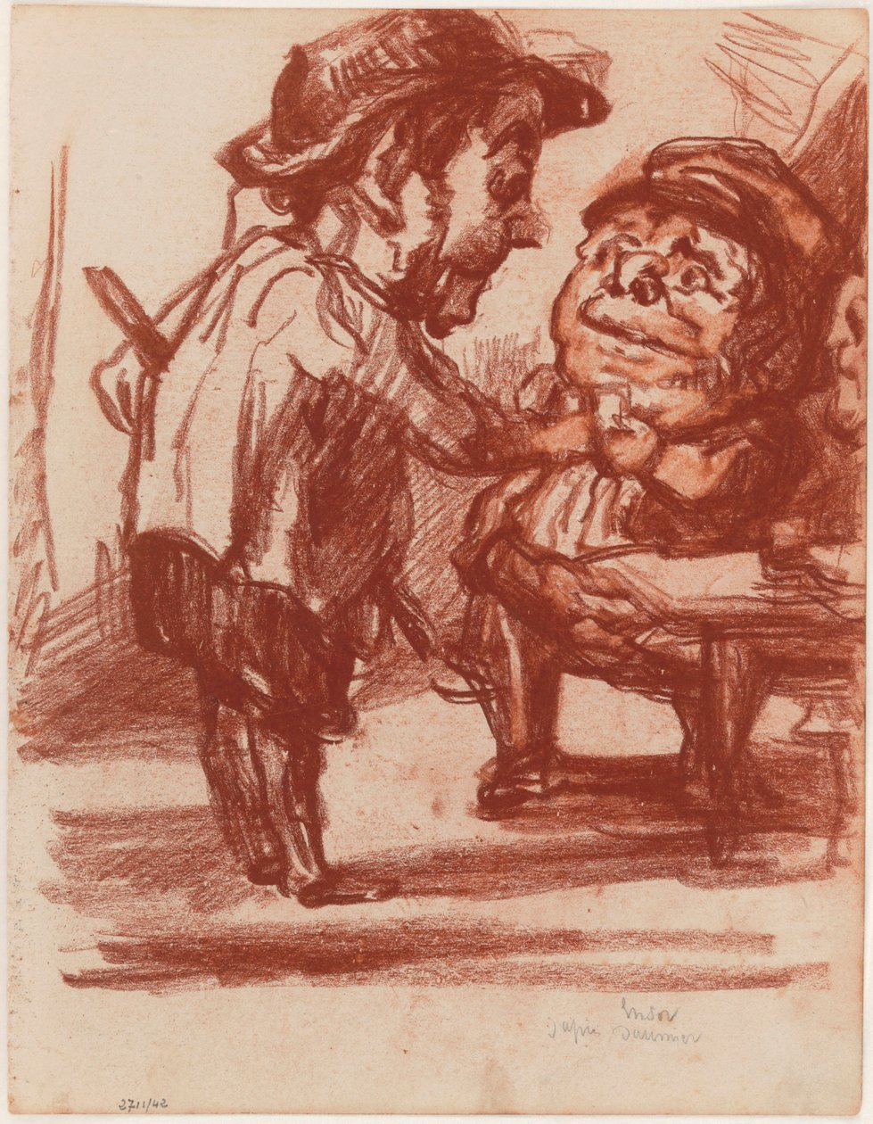 Nach Daumier: Die fröhlichen Jäger de James Ensor