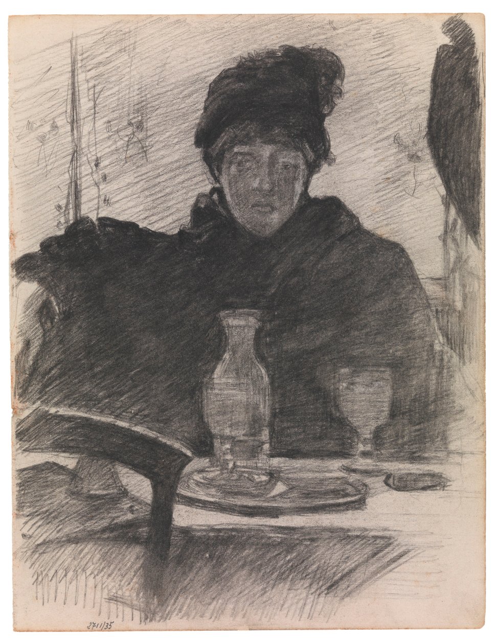 Segundo Manet: O bebedor de absinto de James Ensor