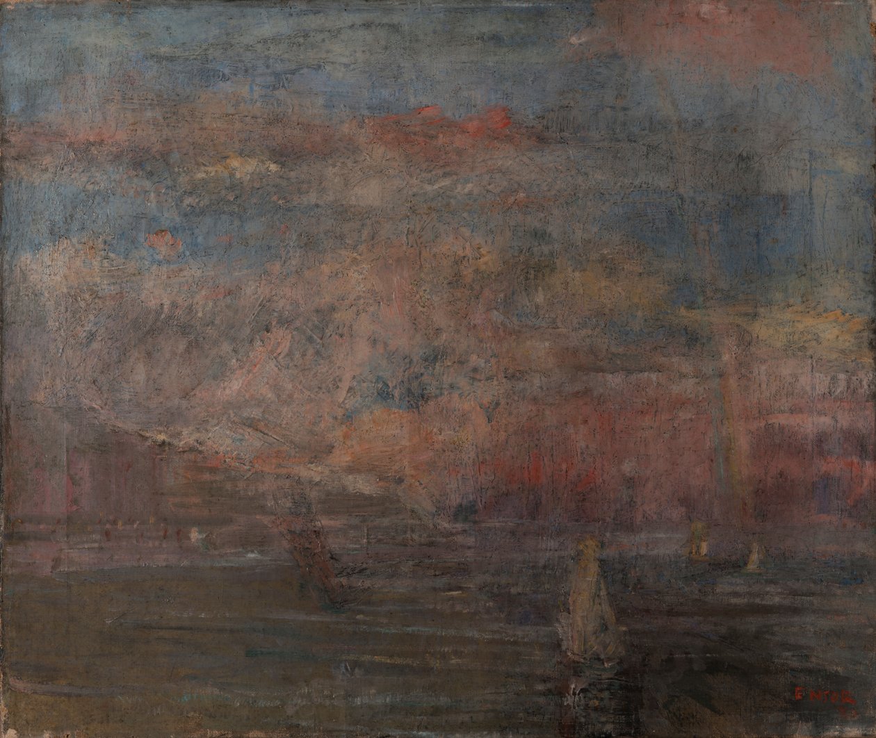 Depois da tempestade de James Ensor