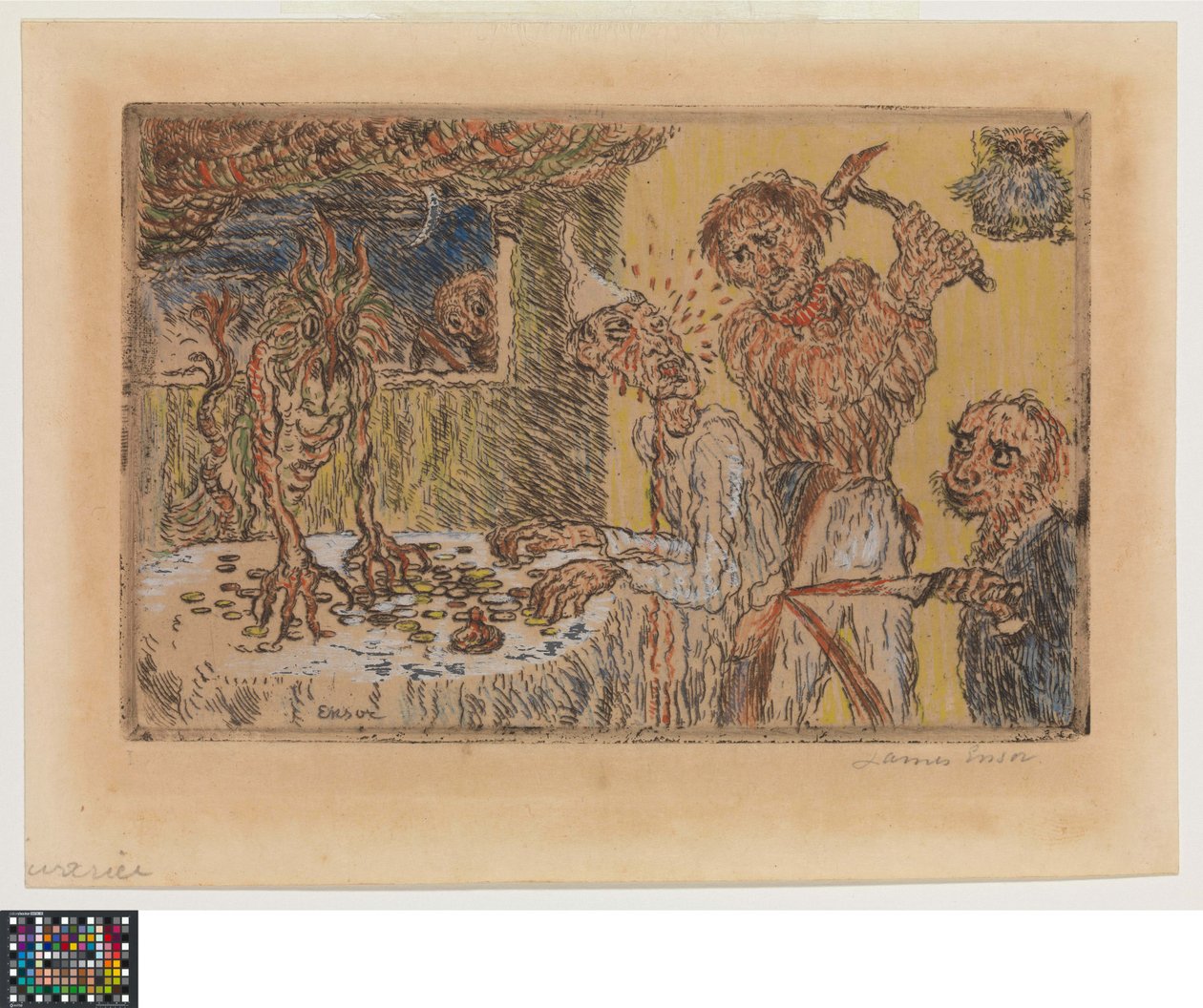 Avareza de James Ensor