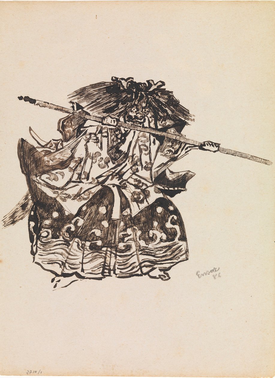 Chinoiserie, um demónio de James Ensor