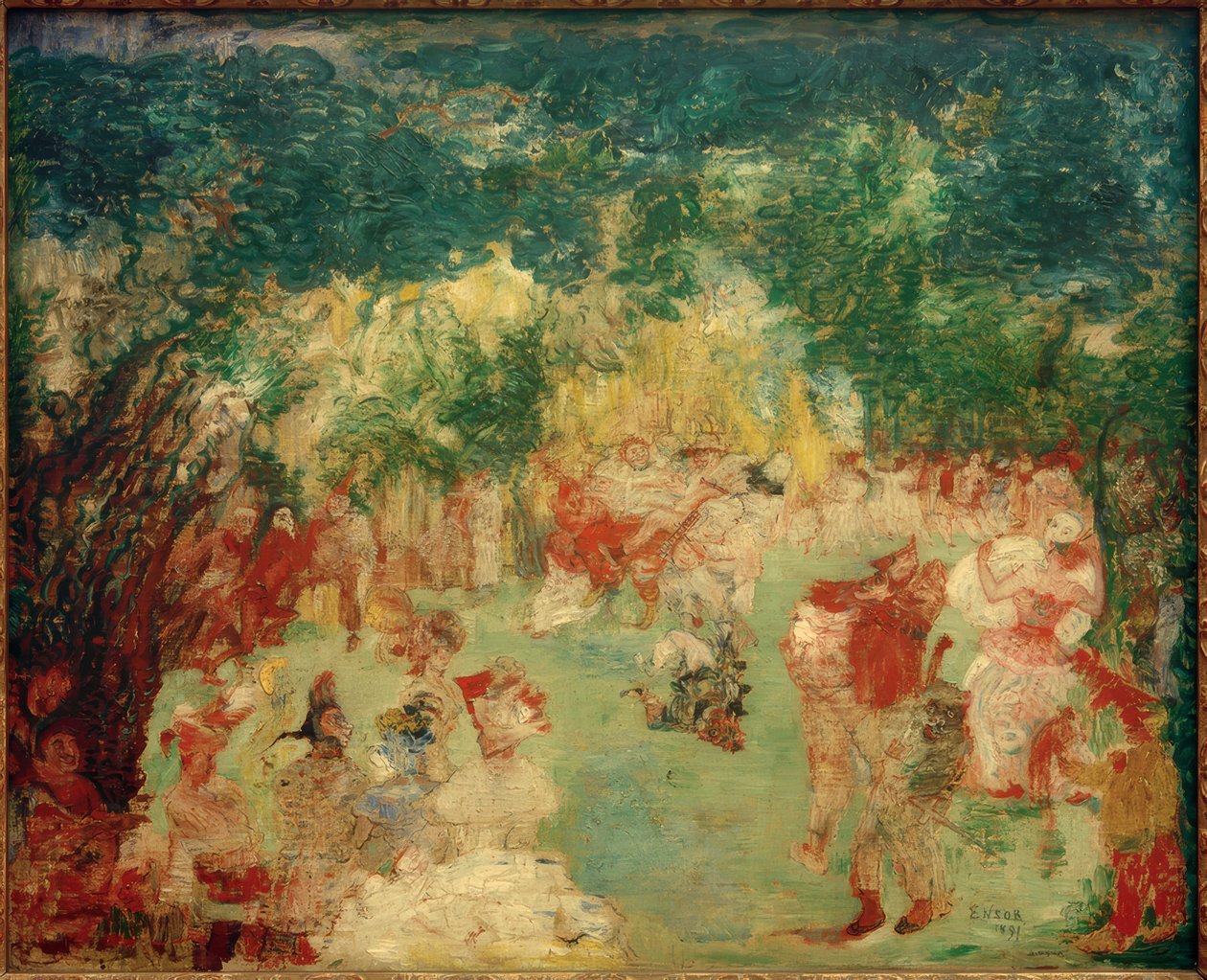 O Jardim do Amor de James Sidney Ensor