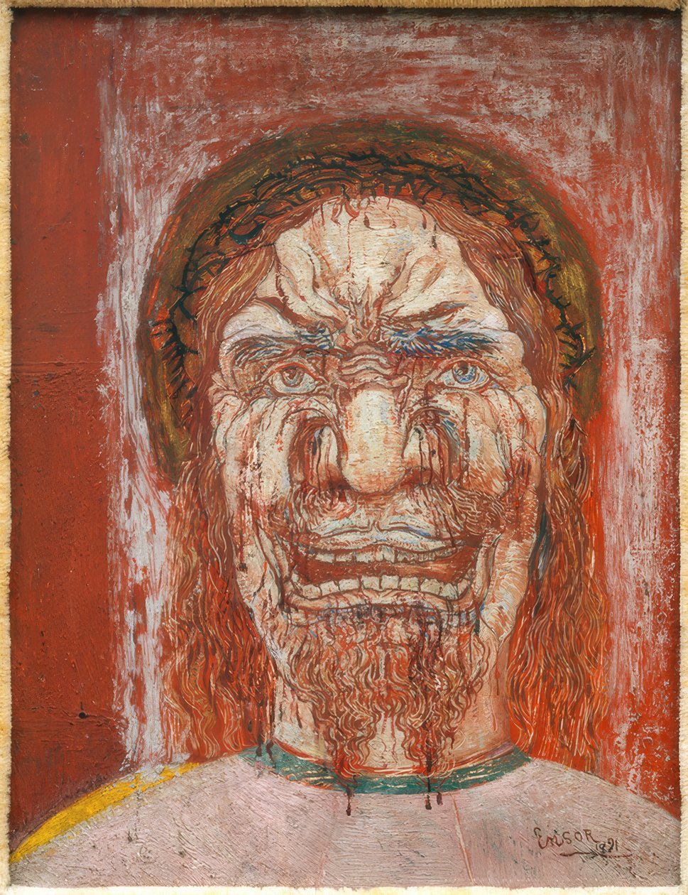O Homem de Dores de James Sidney Ensor