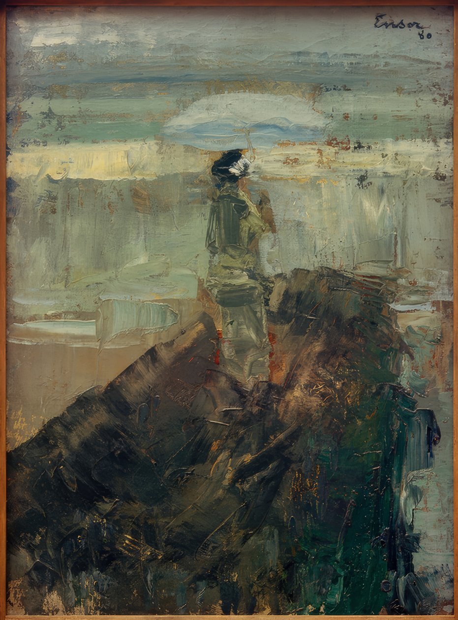 A Senhora no quebra-mar de James Sidney Ensor