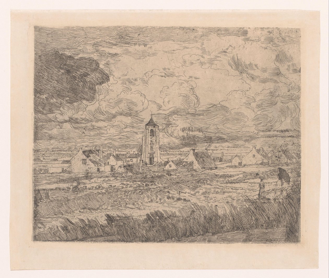 Vista de Mariakerke
Grande vue de Mariakerke de James Ensor