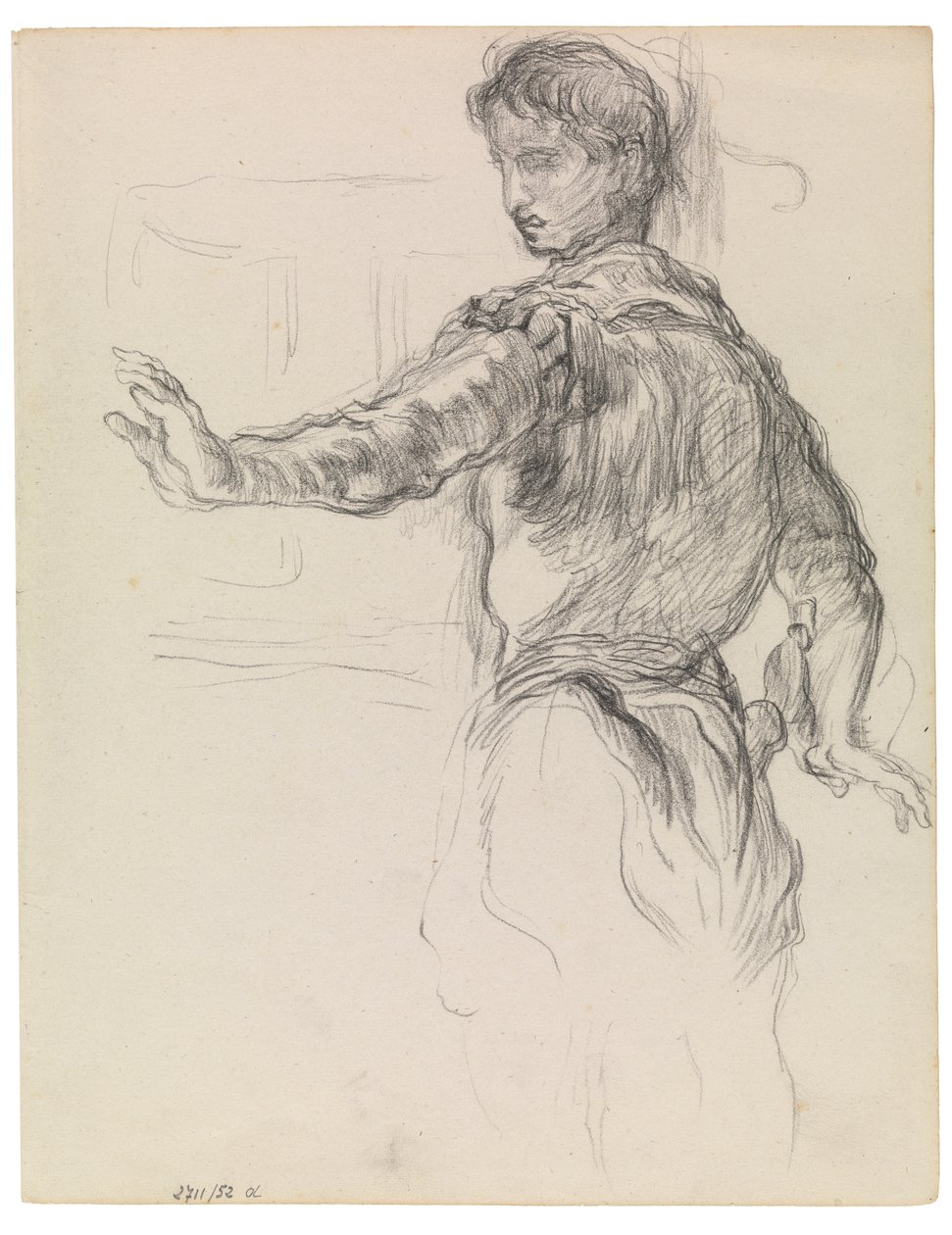 Hamlet (desprezo pelo papel) de James Ensor