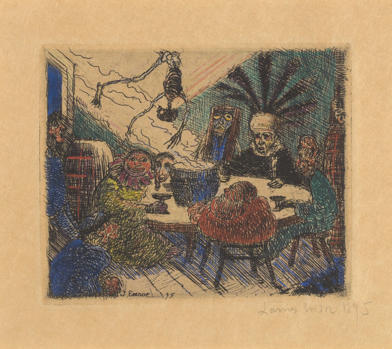 Rei Peste de James Ensor