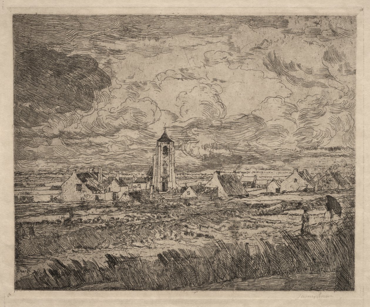 Grande vista de Mariakerke de James Ensor