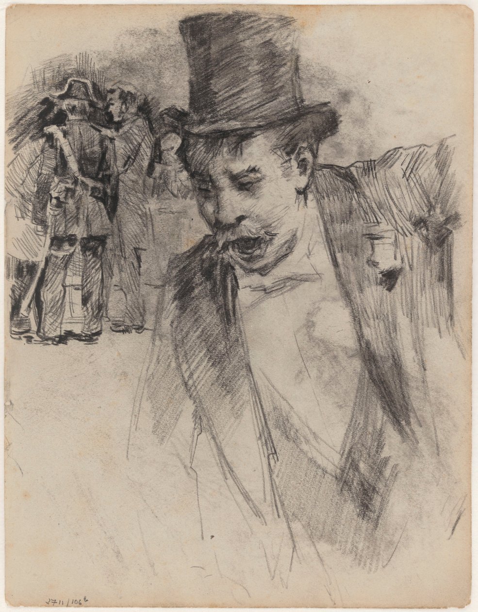 Homem com cartola de James Ensor