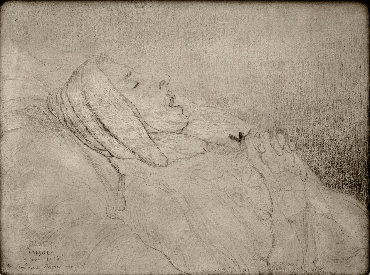 A minha falecida mãe. de James Sidney Ensor