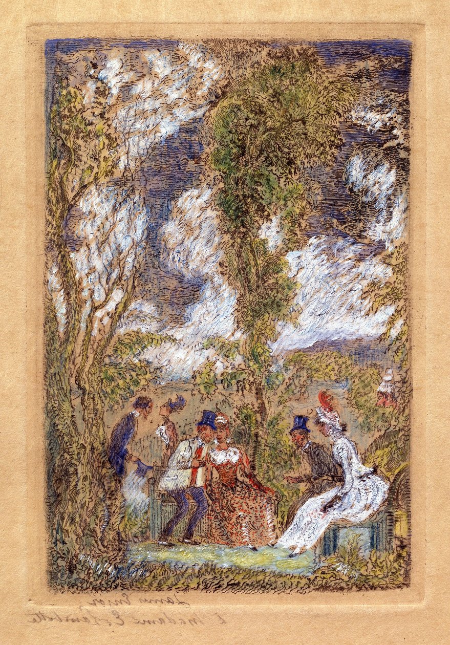 Minnetuin de James Ensor