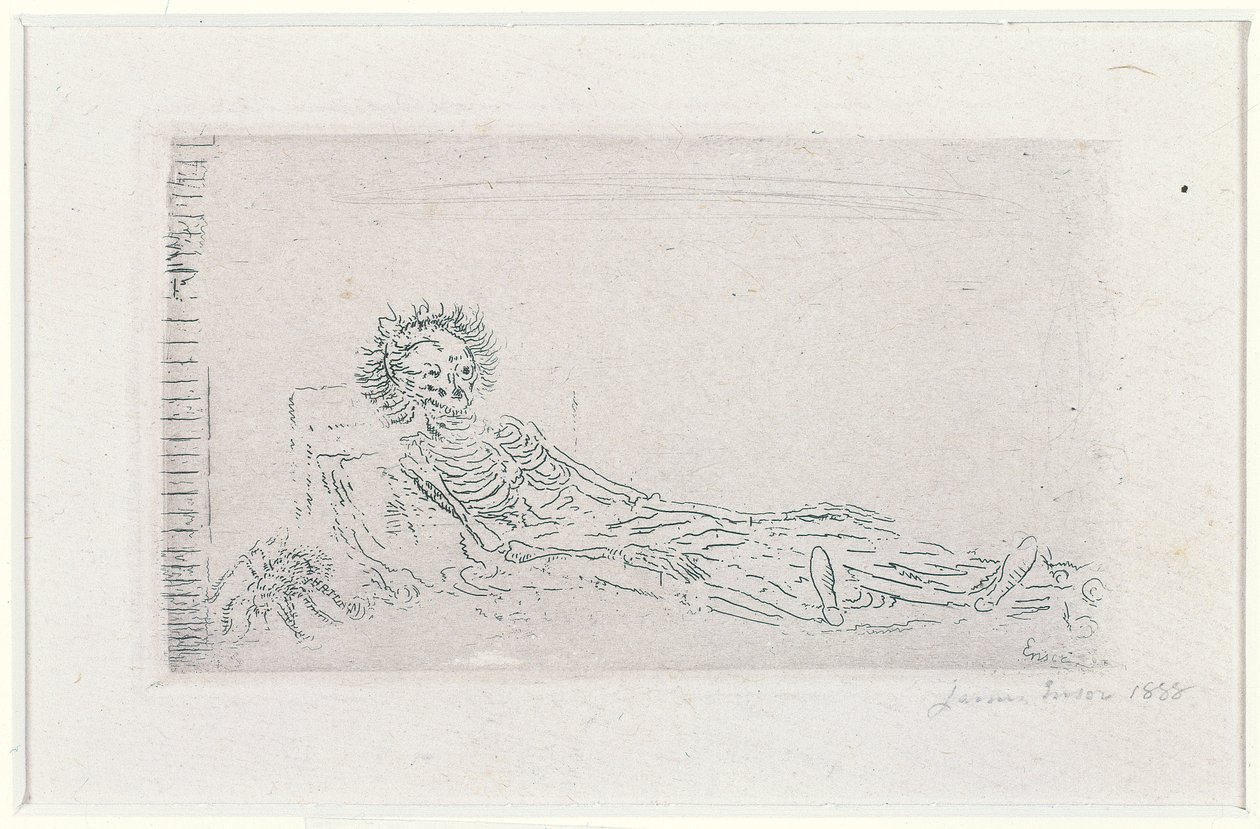 O meu retrato em 1960 de James Ensor