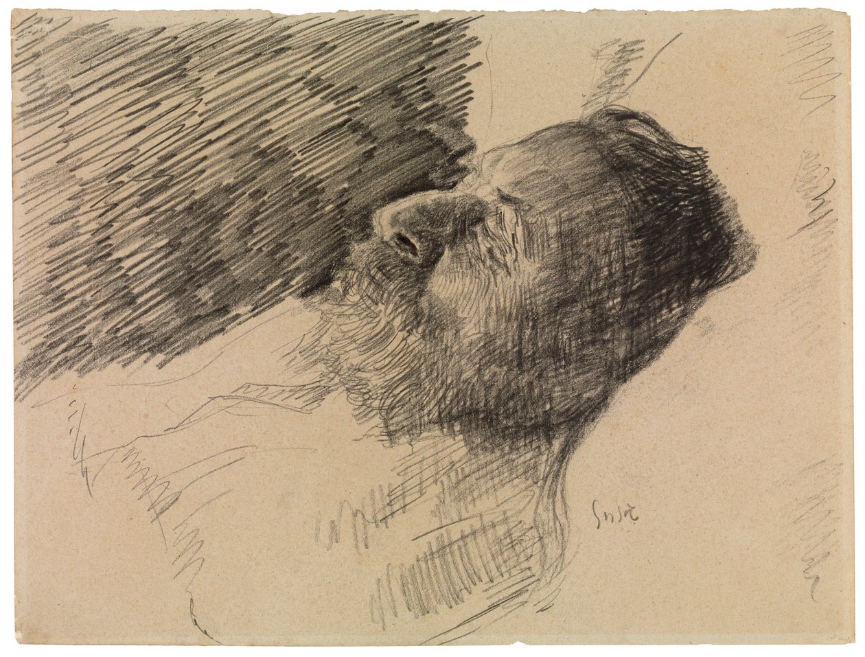 O meu pai falecido de James Ensor