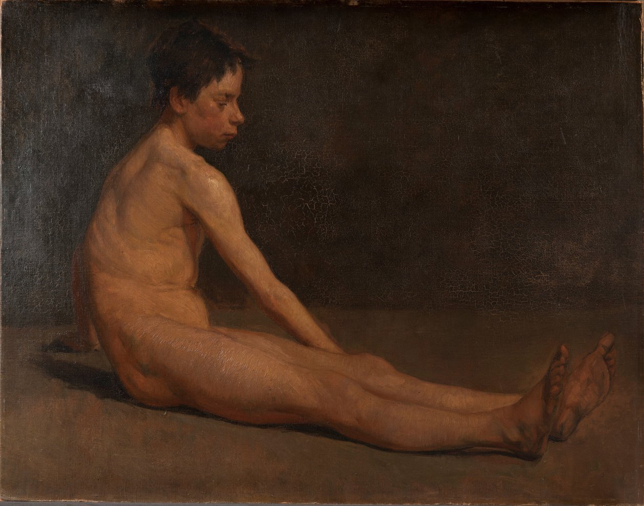 Menino nu de James Ensor