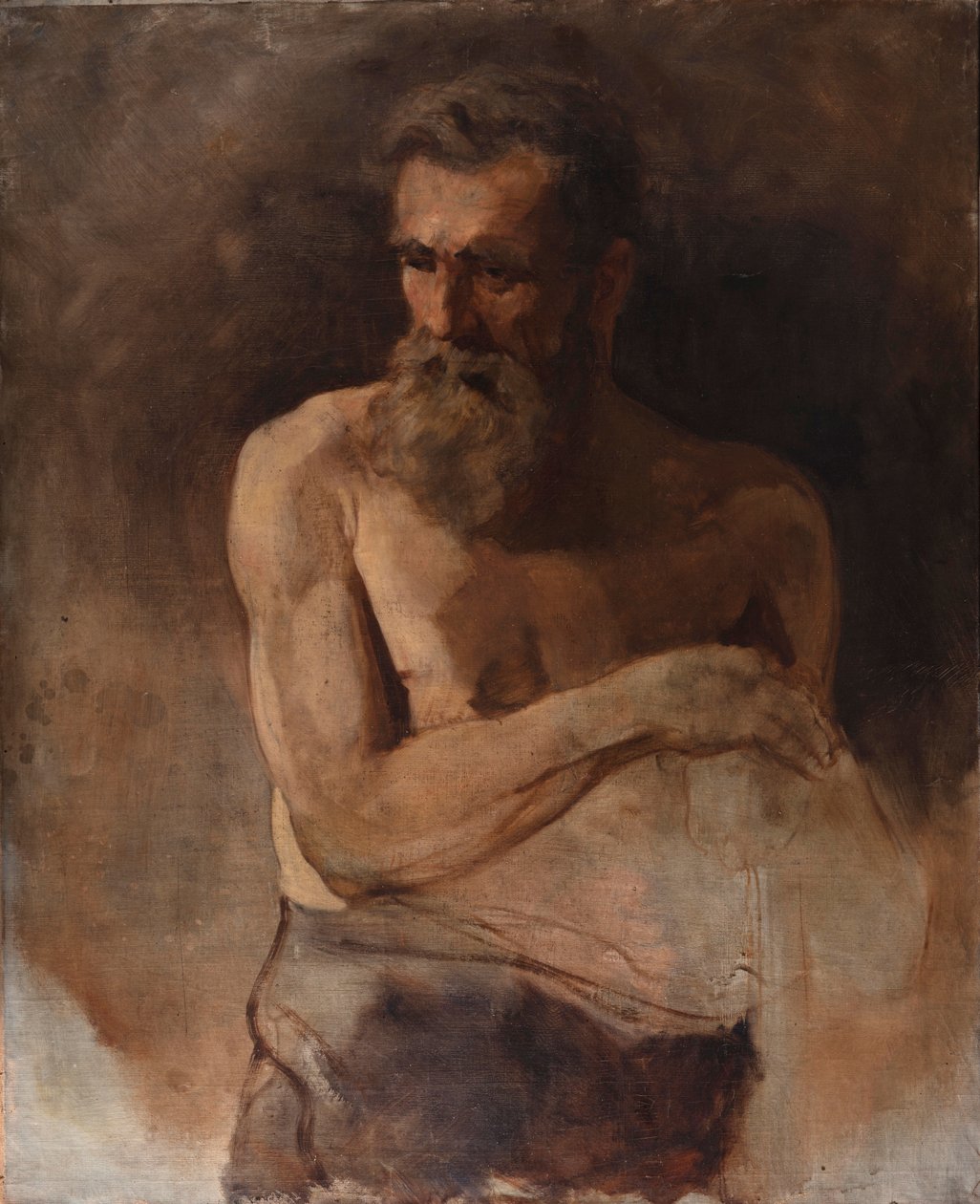 Homem idoso de James Ensor
