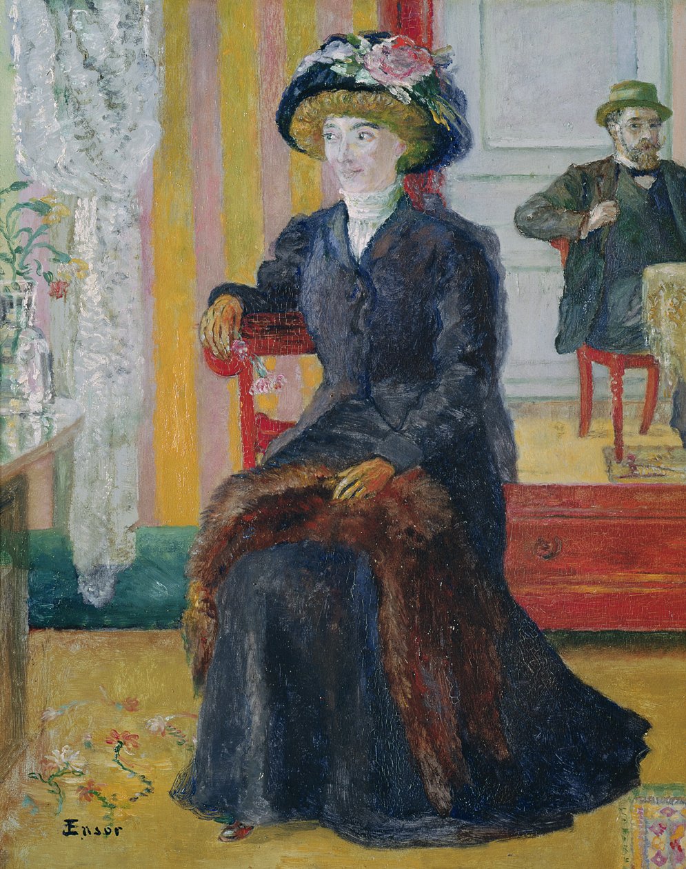 Os nossos Dois Retratos de James Ensor