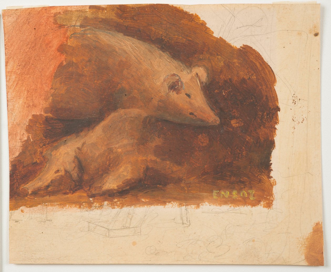 Schweine de James Ensor