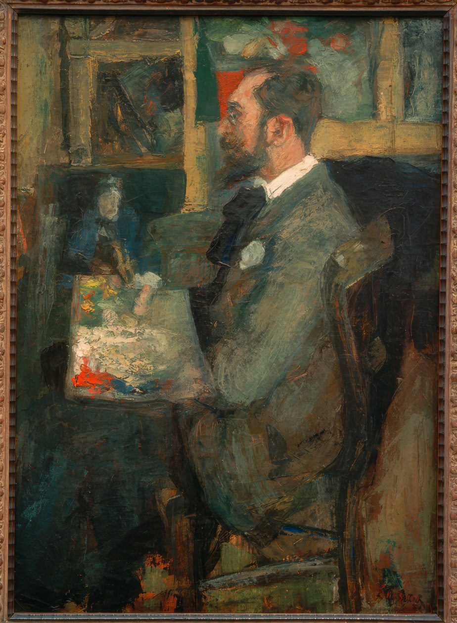 Retrato de Theo Hannon de James Sidney Ensor