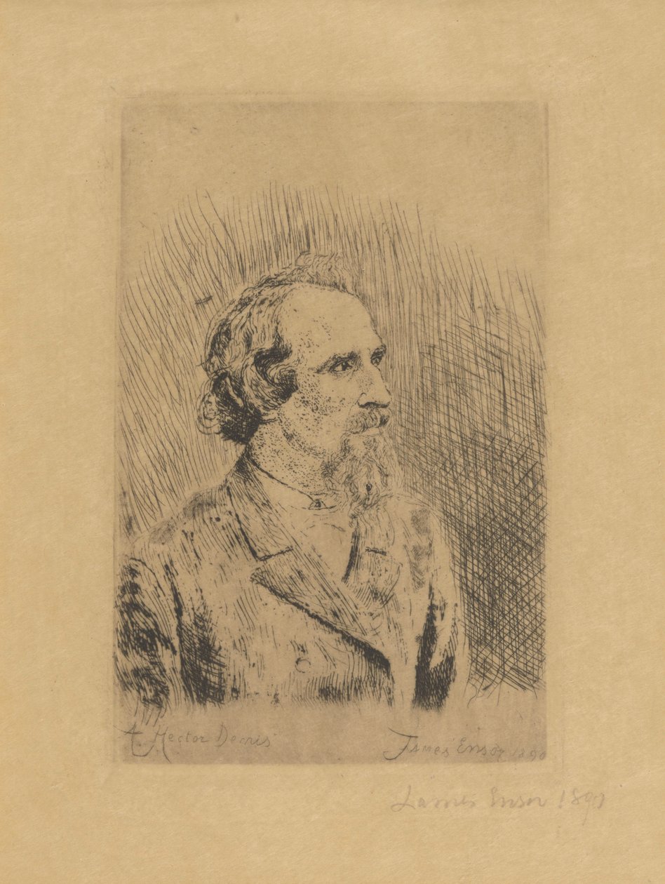 Retrato de Hector Denis de James Ensor