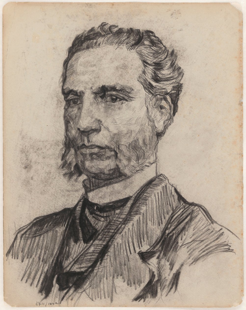 Retrato de um homem de James Ensor