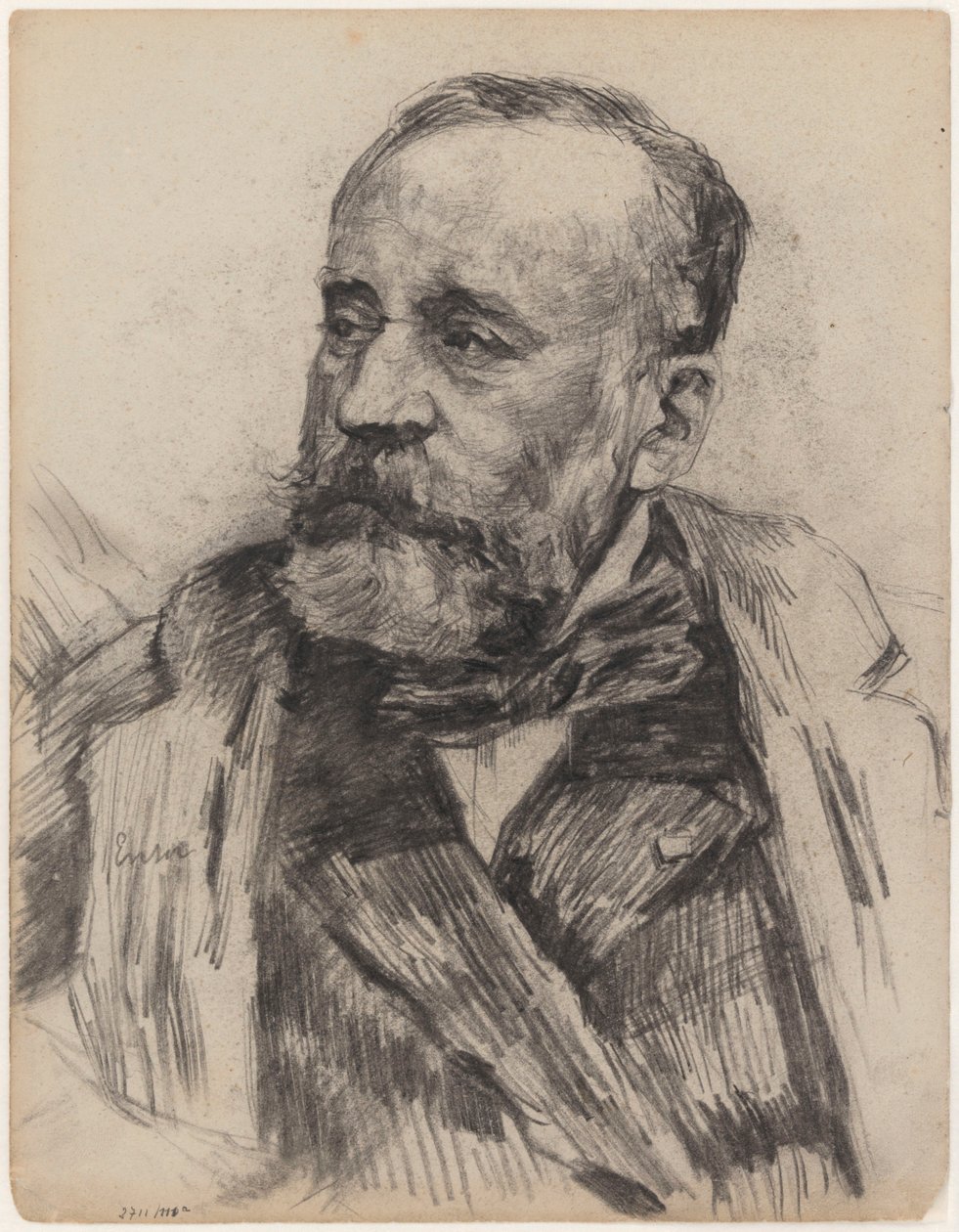Retrato de um homem de James Ensor