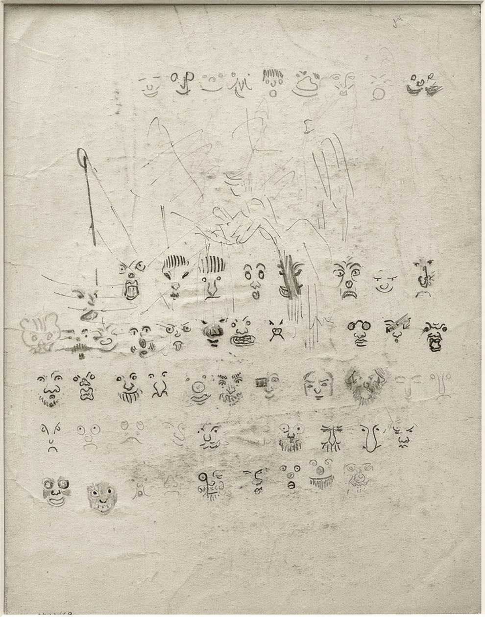 Série de máscaras de James Sidney Ensor