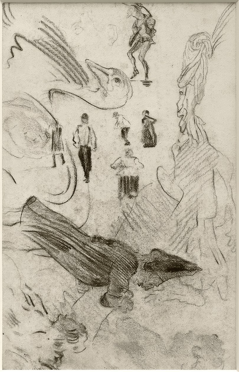 Silhuetas e figuras grotescas de James Sidney Ensor
