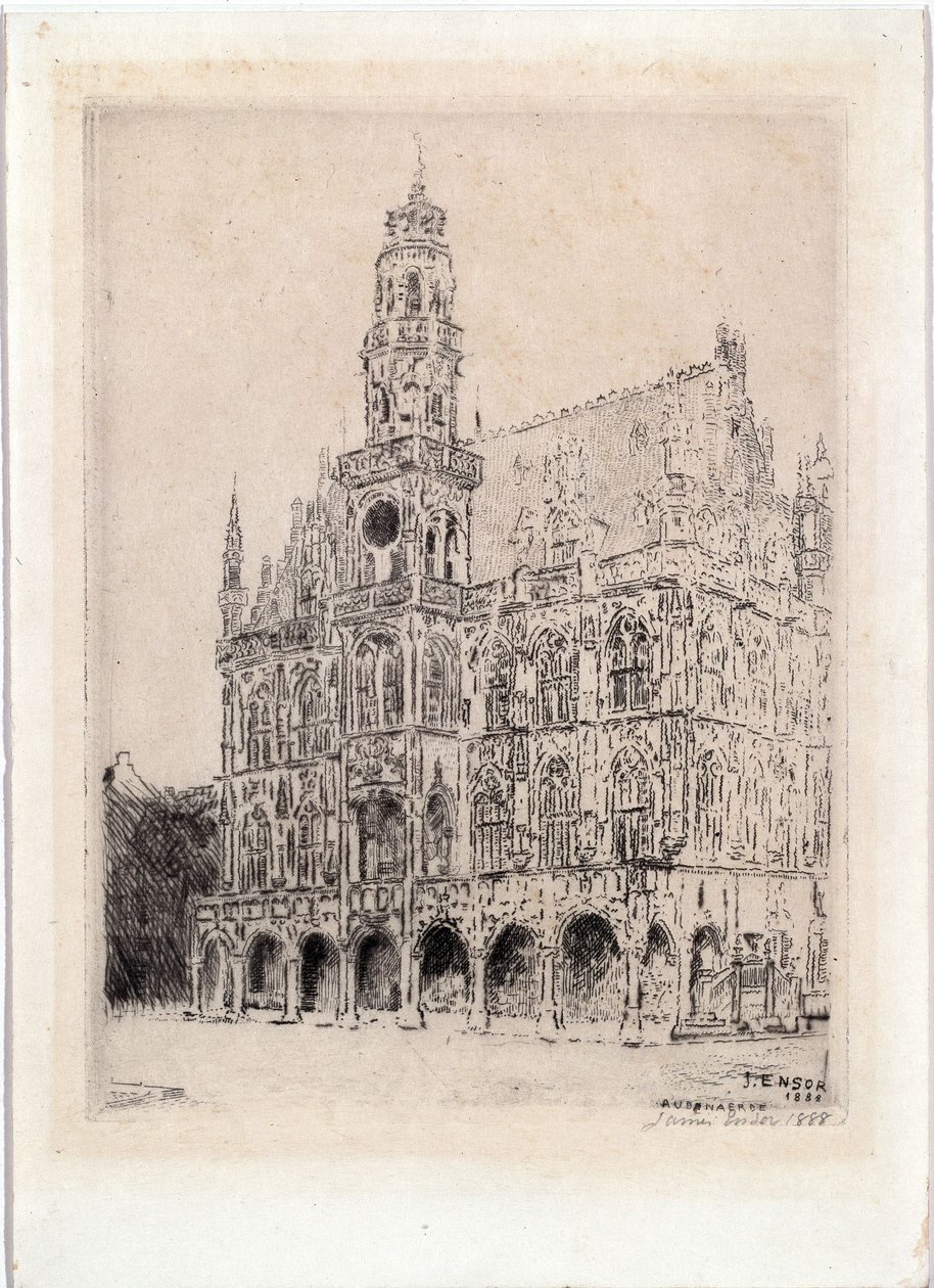 Câmara Municipal de Oudenaarde de James Ensor