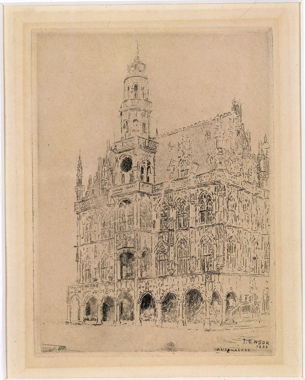 Câmara Municipal de Oudenaarde de James Ensor
