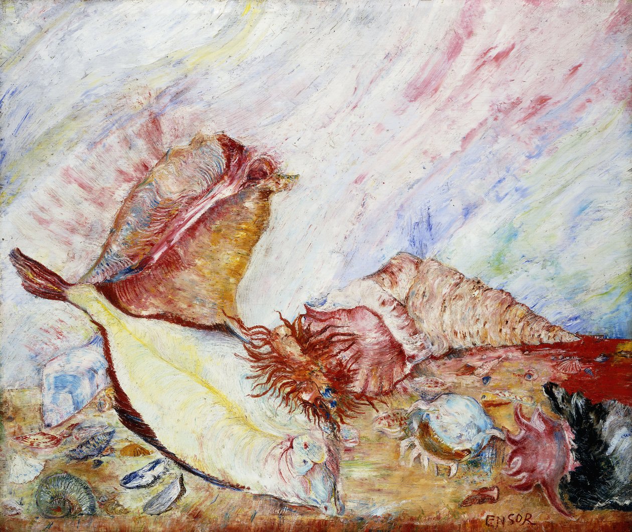 Natureza morta; Stilleben de James Ensor