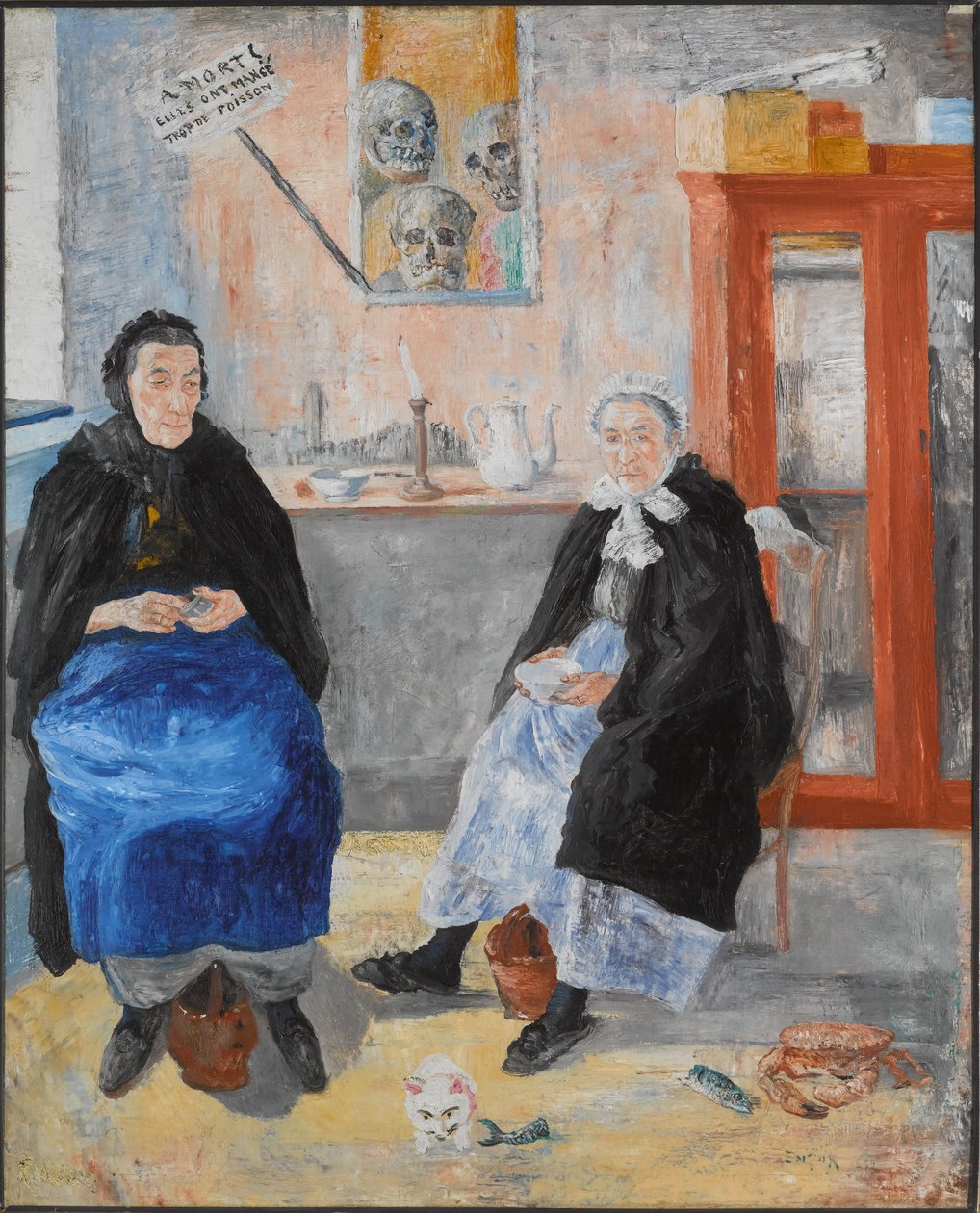 As mulheres-peixe melancólicas de James Ensor