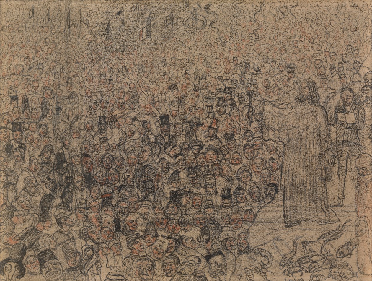 A Multiplicação dos Peixes de James Ensor