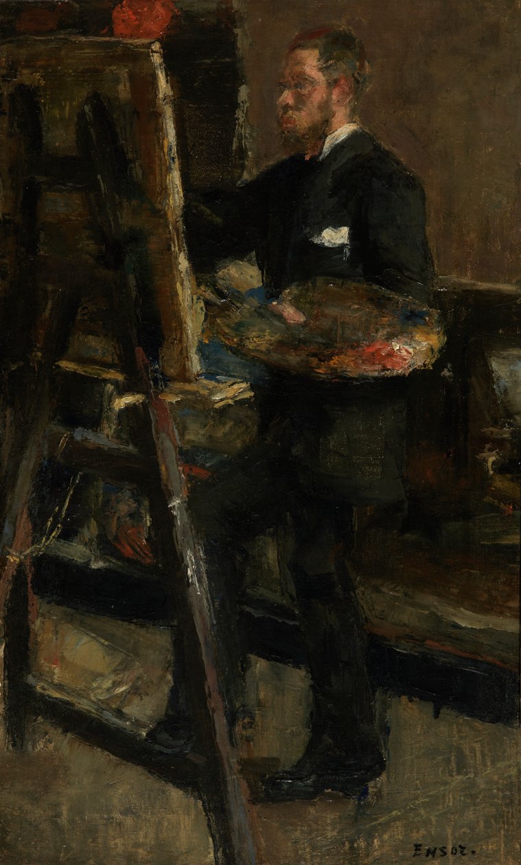 O Pintor Alfred William Finch de James Ensor