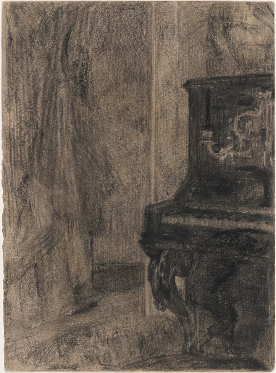O piano vertical de James Ensor