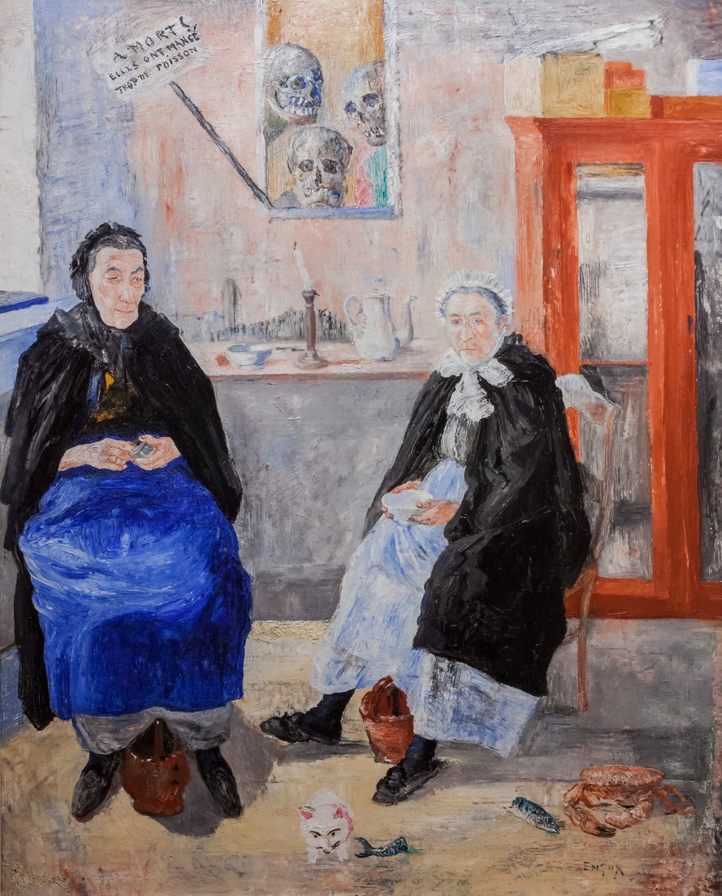 As melancólicas meninas-peixe de James Ensor