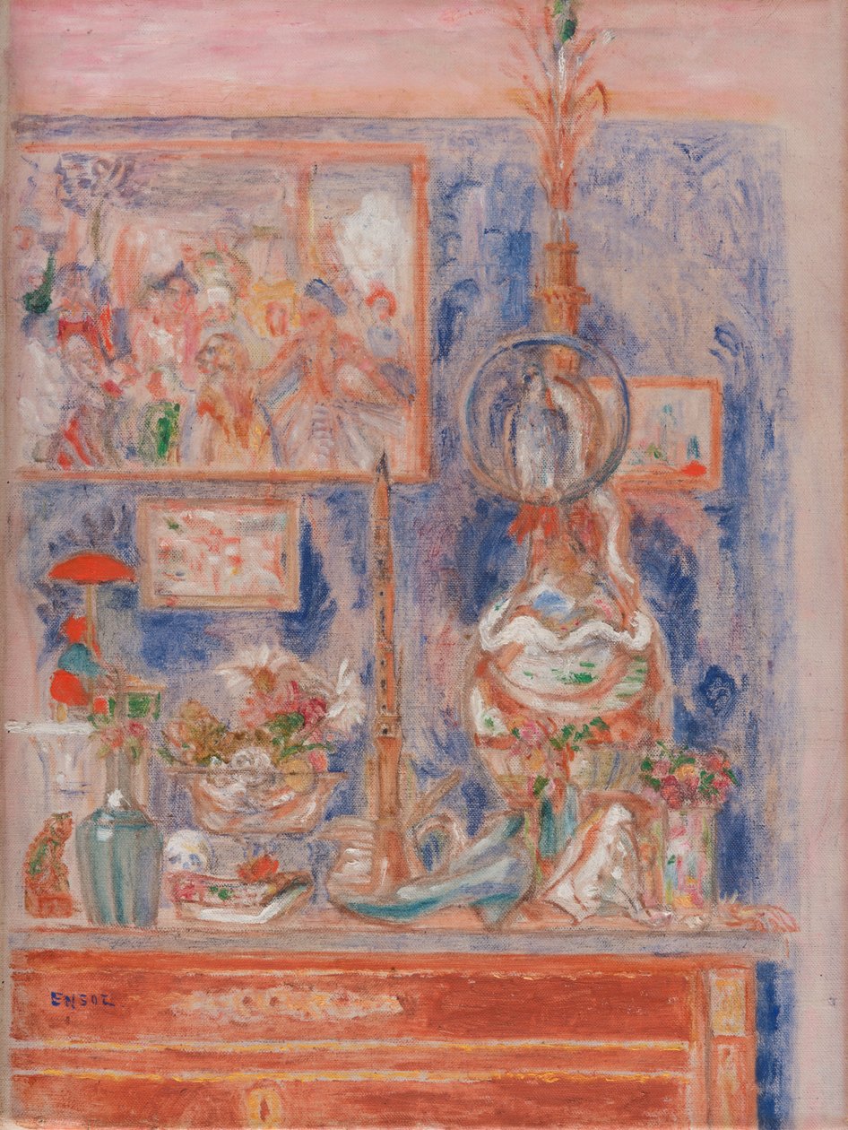 Um bom cantinho em minha casa de James Ensor
