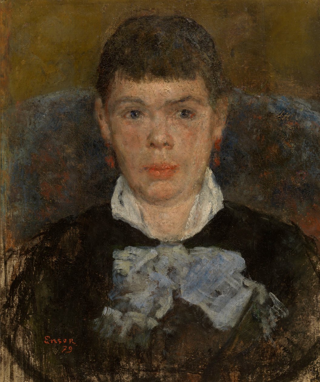 Mulher de nariz arrebitado de James Ensor
