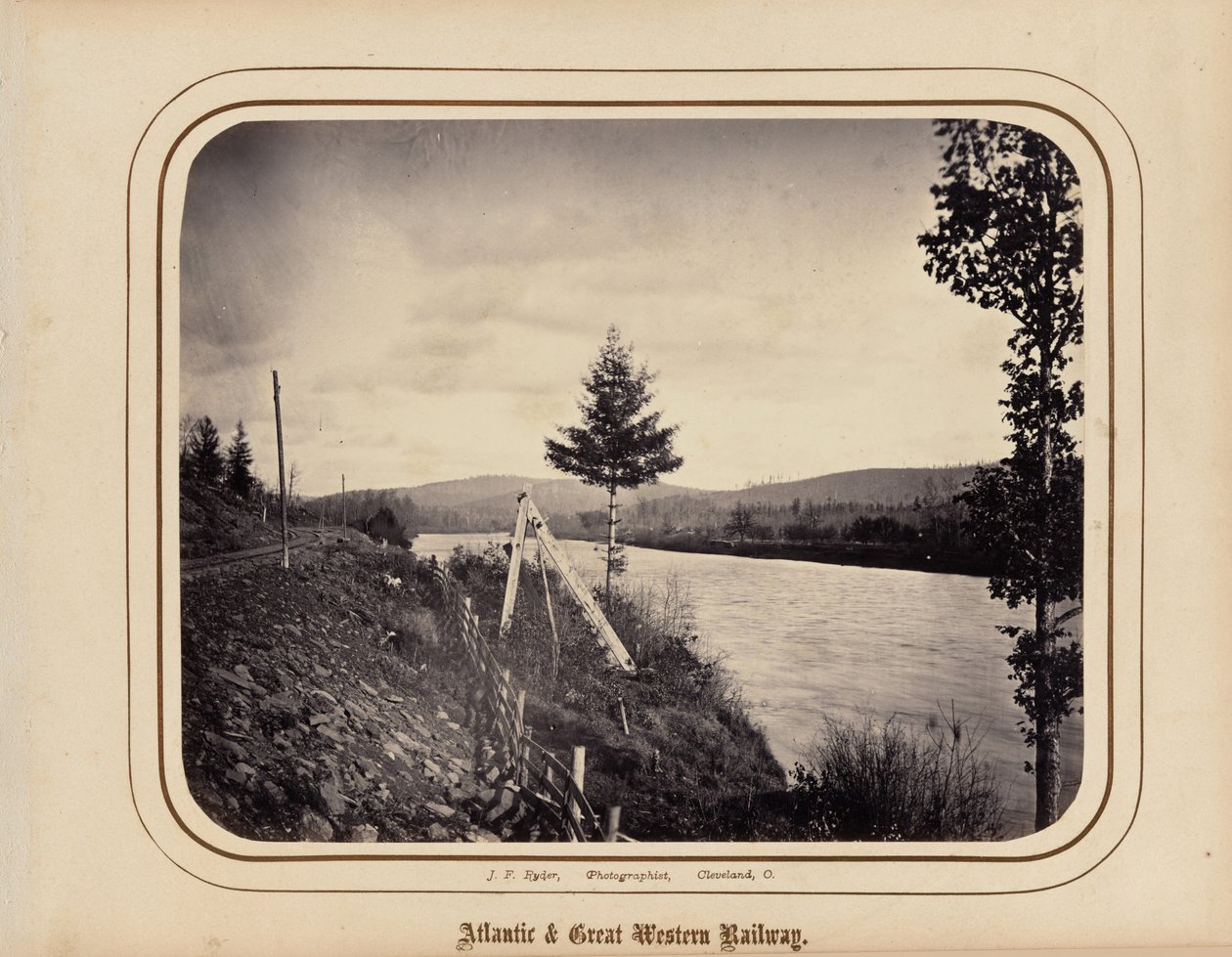 Atlantic  Great Western Railway,1862 (foto) de James F. Ryder