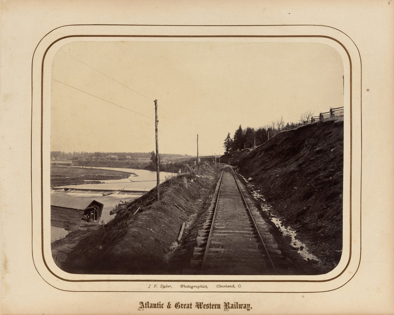 Atlantic  Great Western Railway,1862 (foto) de James F. Ryder