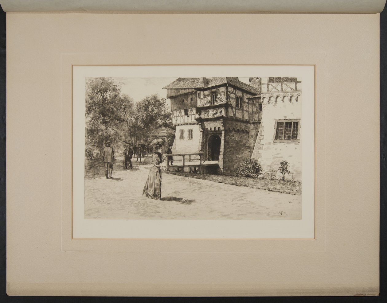 A Porta do Castelo Alemão, Midway Plaisance de James Fagan
