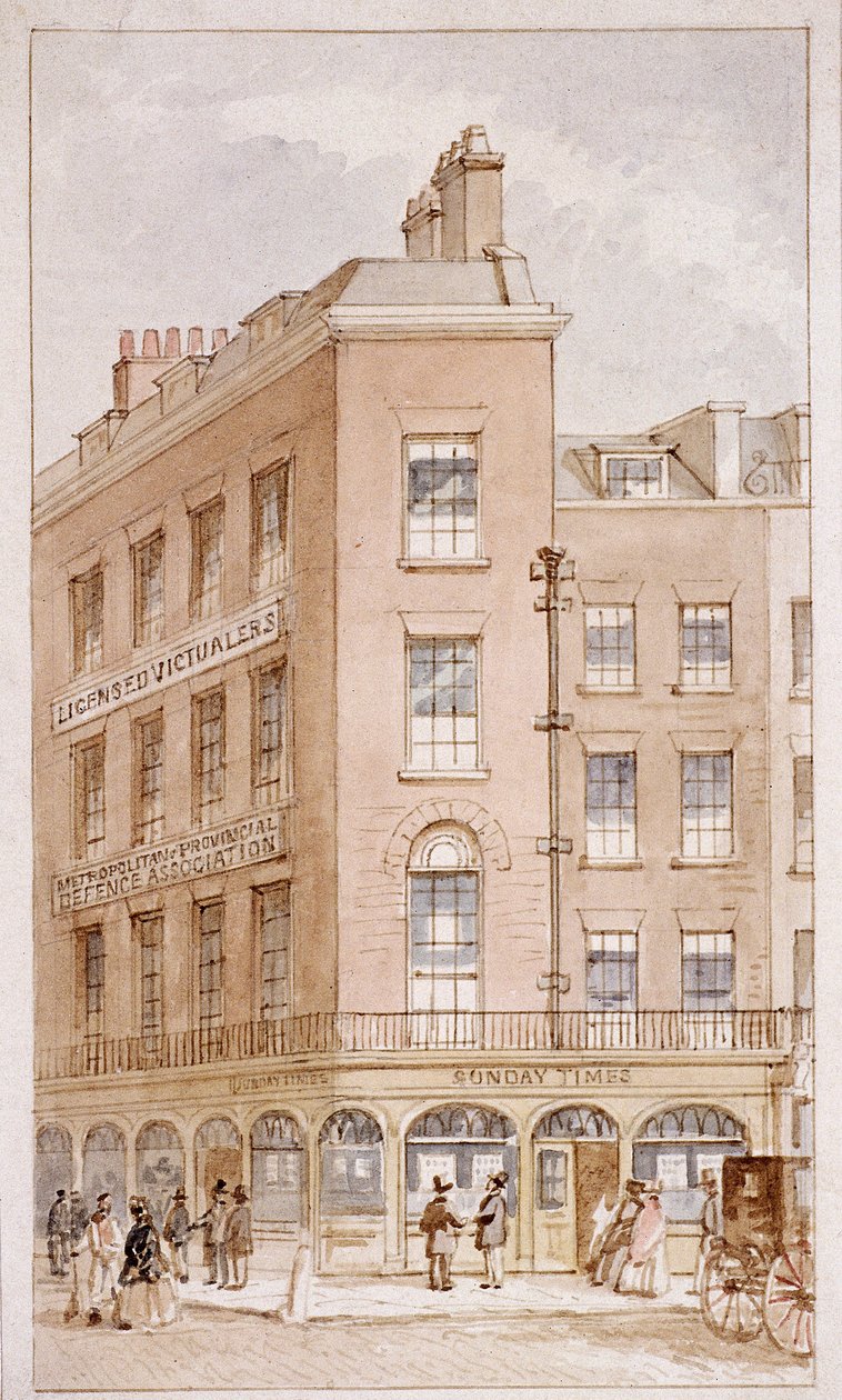 Nos 103-104 Fleet Street, Londres, c1820 de James Findlay