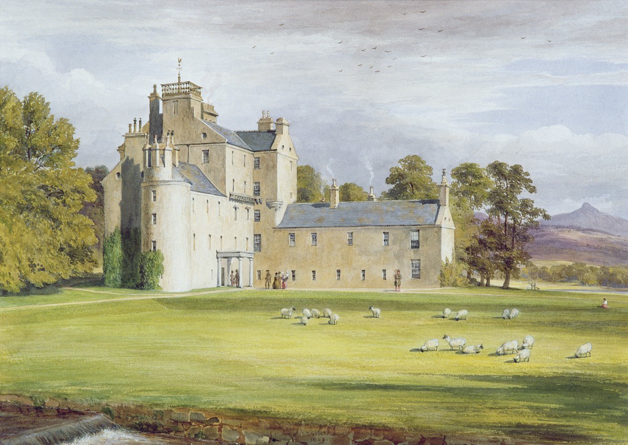 Casa Monymusk, 1848 de James Giles